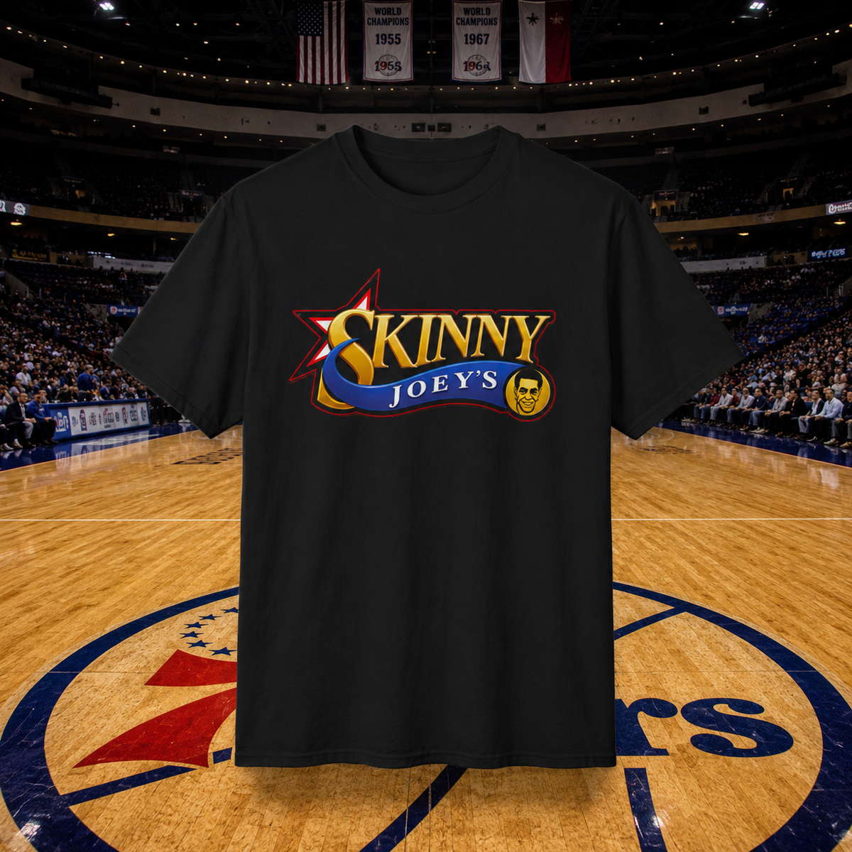 Skinny Joeys x 76ers T-Shirt