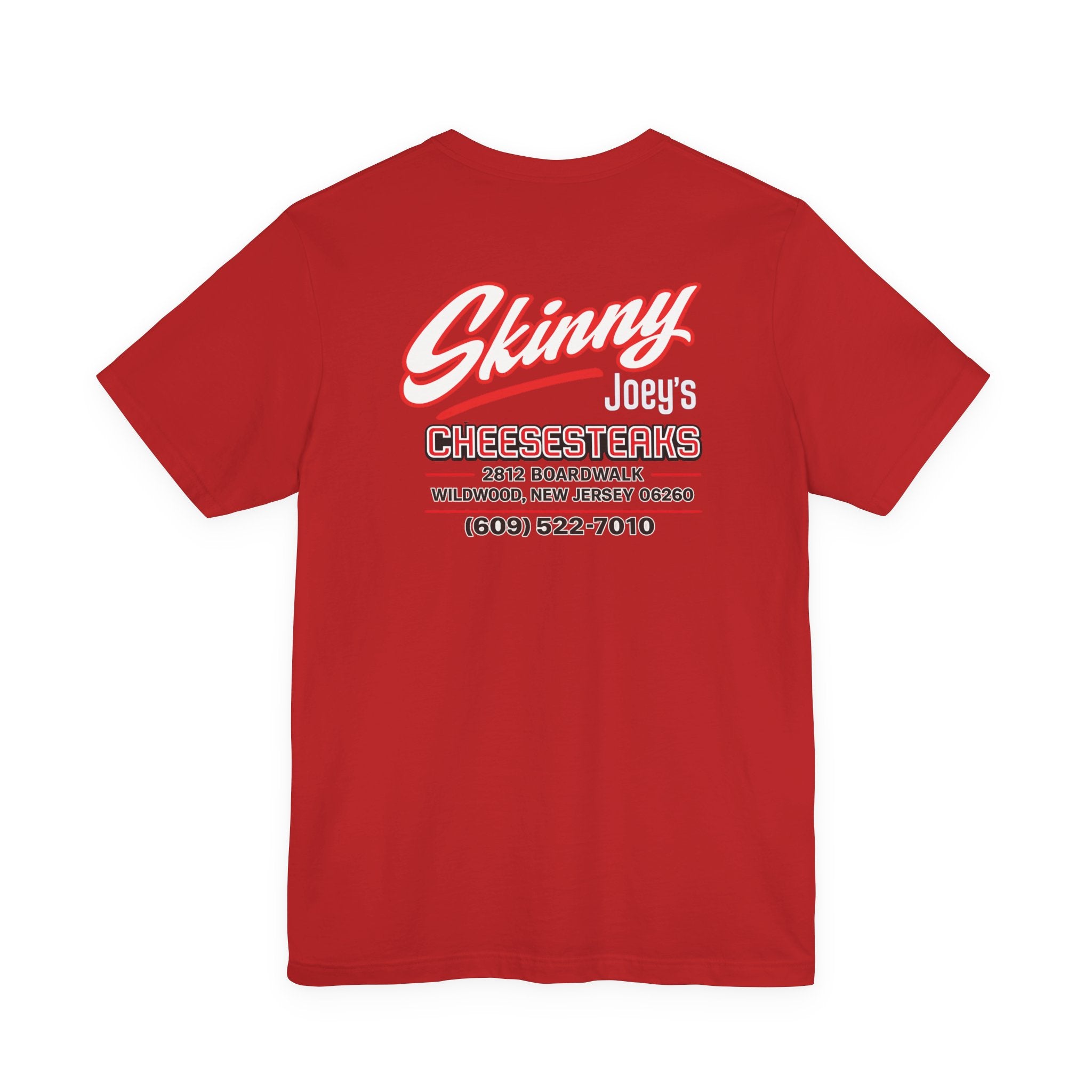 Skinny Joey's Cheesesteaks Official Wildwood T-Shirt (GLOBAL)