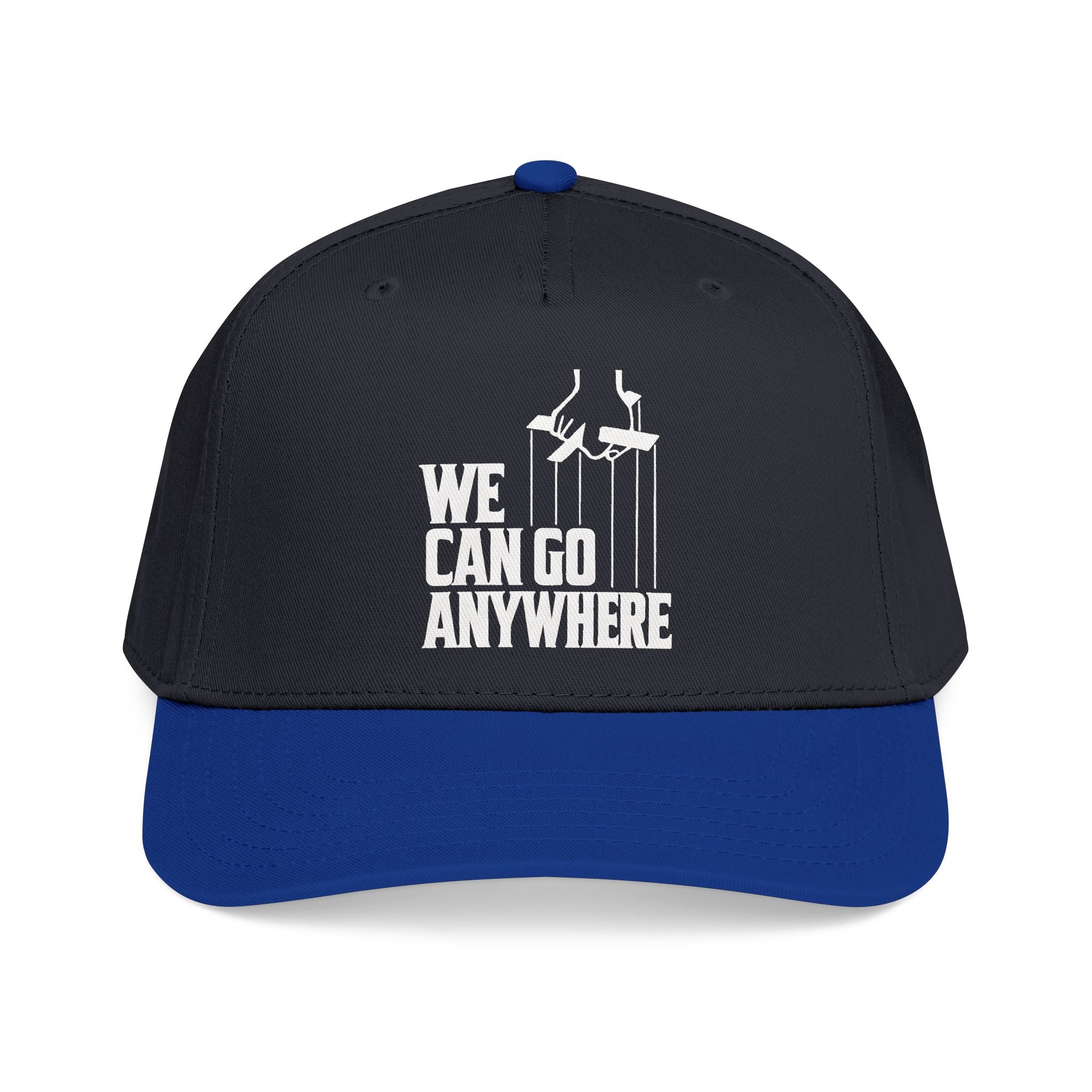 “We Can Go Anywhere” Stork Travel Dad Hat