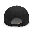 Skinny Joey Leather Patch Dad Hat
