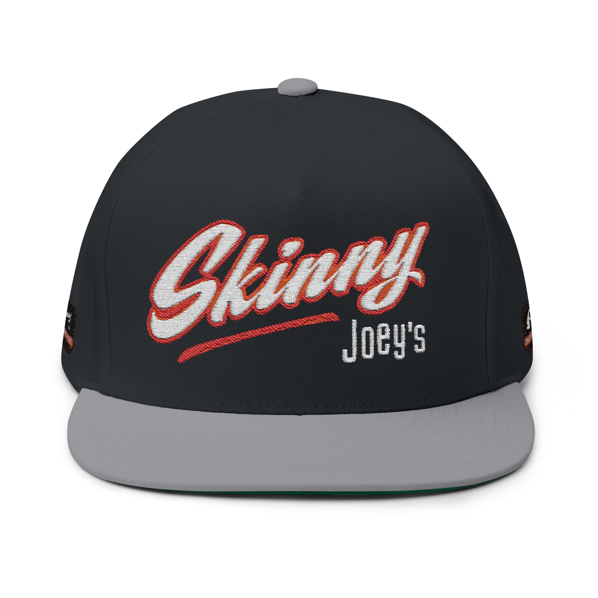Skinny Joey’s Flat Bill Cap — Classic Edition Embroidery
