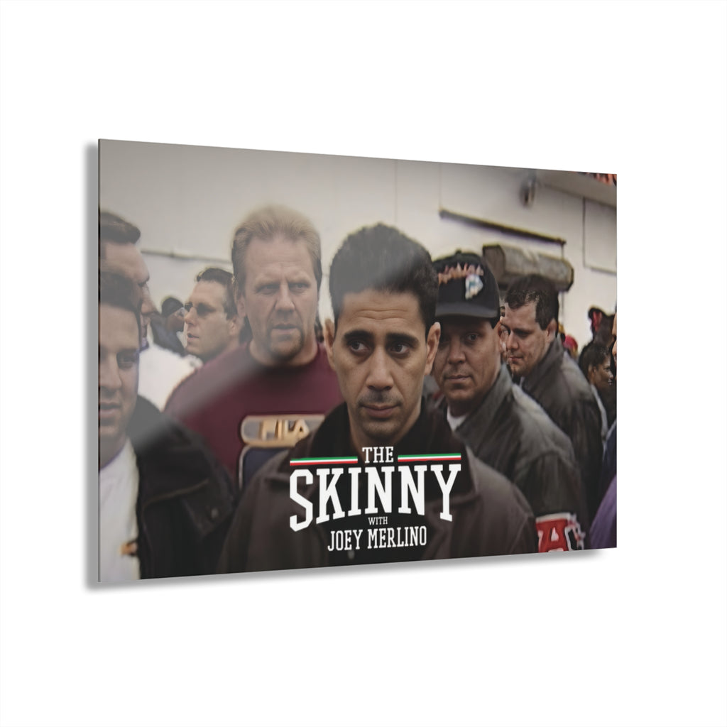 Skinny Joey Merlino Acrylic Glass Wall Art