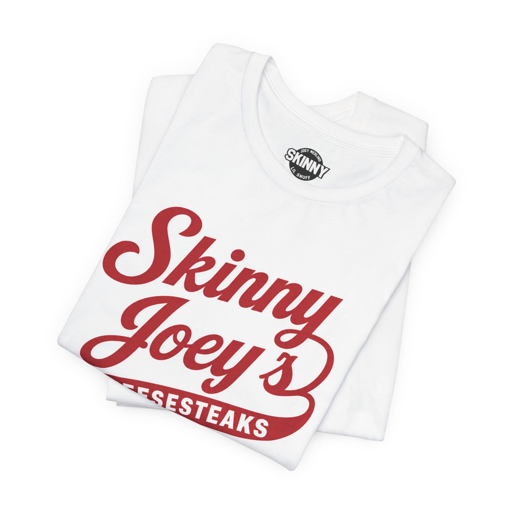 Skinny Joey's Cheesesteaks T-Shirt — Retro Diner Logo Tee