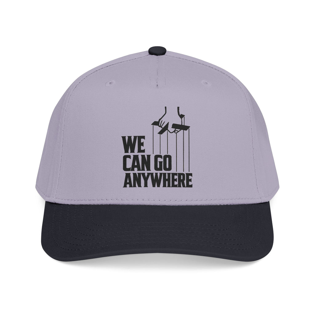 “We Can Go Anywhere” Stork Travel Dad Hat
