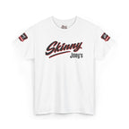 We Perfected It 3XL-5XL graphic tee in white, The Skinny with Joey Merlino podcast merch