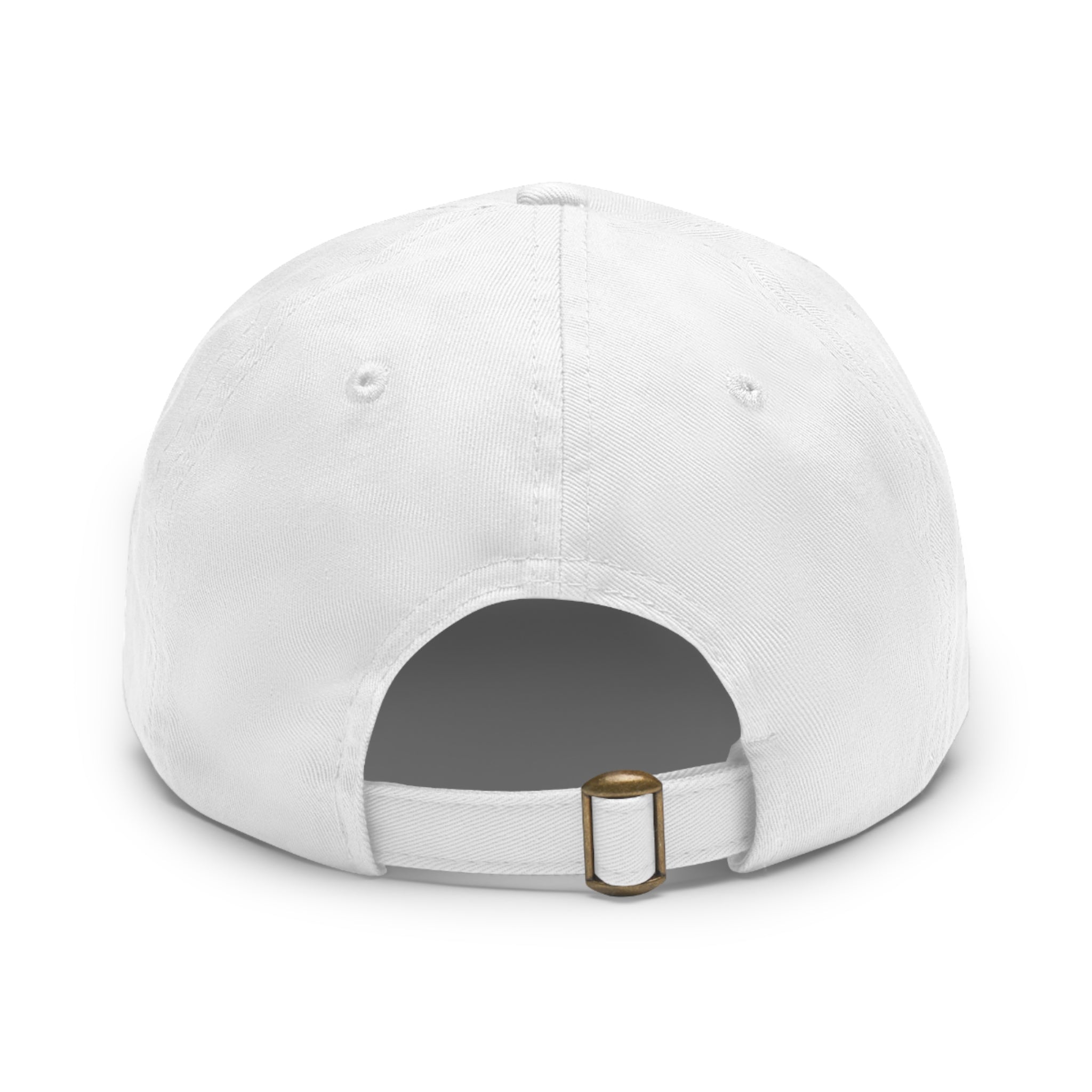 Skinny Joey Leather Patch Dad Hat