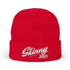 Embroidered 'Skinny' Knit Beanie Winter