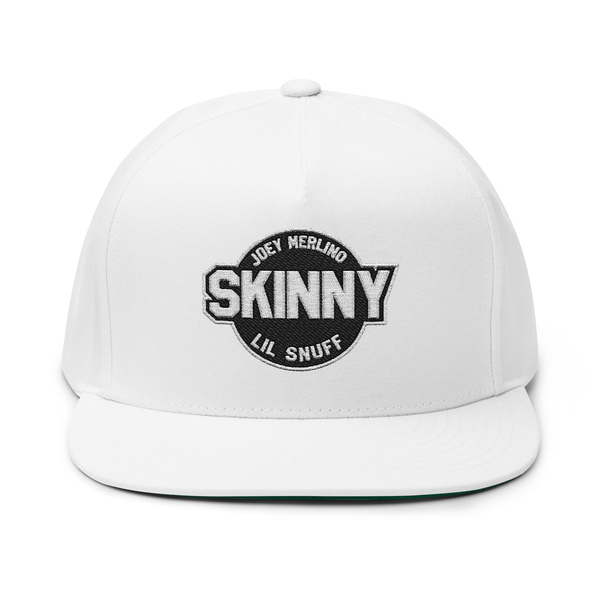 Skinny Joey Lil Snuff Embroidered Flat Bill Cap