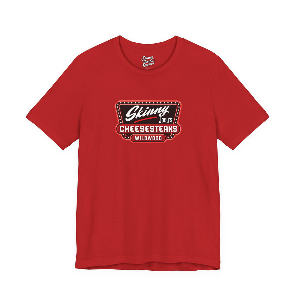 Skinny Joey's Cheesesteaks Official Wildwood T-Shirt (GLOBAL)