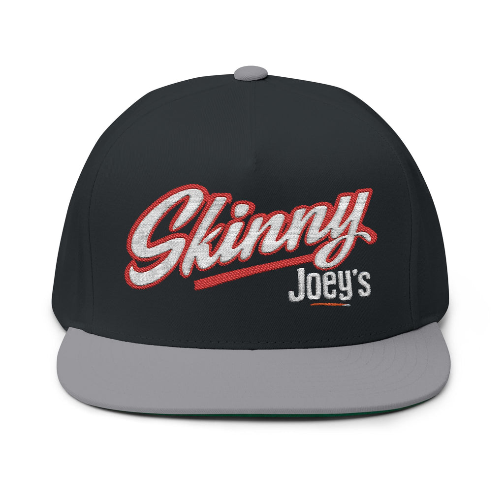 Skinny Joey’s Flat Bill Cap — Classic Edition Embroidery
