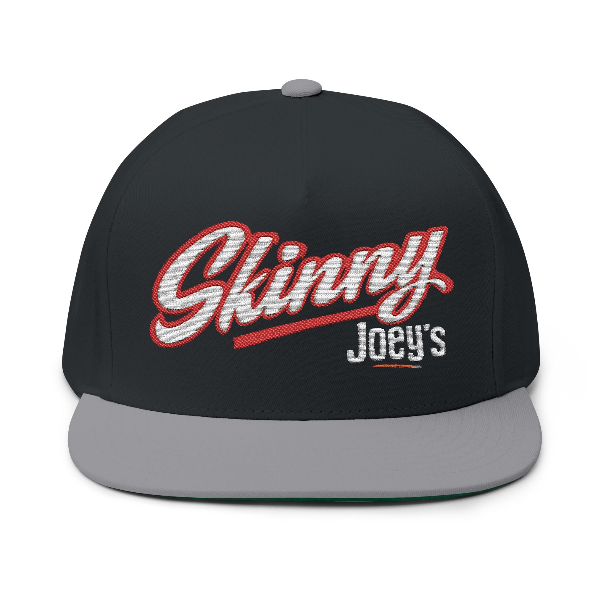 Skinny Joey’s Flat Bill Cap — Classic Edition Embroidery