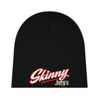 Skinny Joey's Baby Beanie – Retro Script Infant Knit Hat