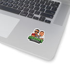 The Skinny Podcast Kiss-Cut Sticker — Joey Merlino & Lil Snuff Logo