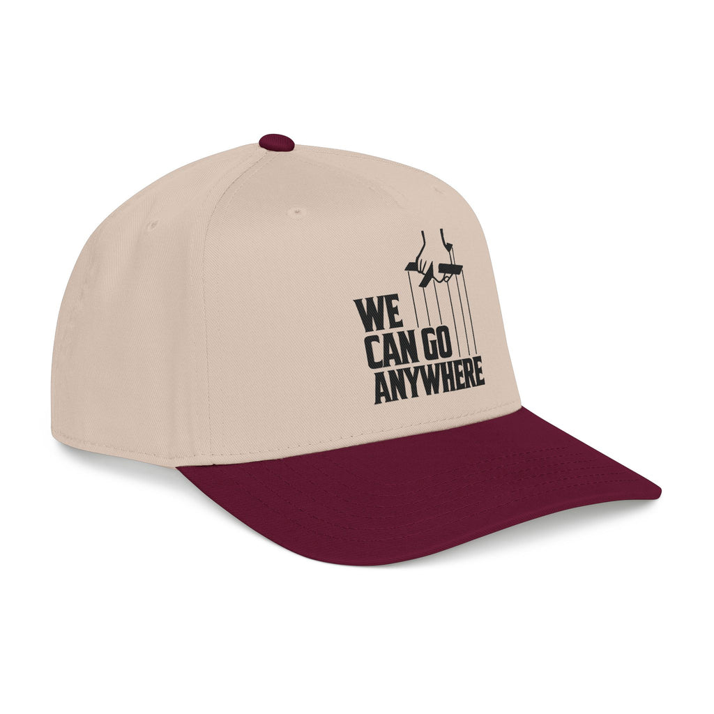 “We Can Go Anywhere” Stork Travel Dad Hat