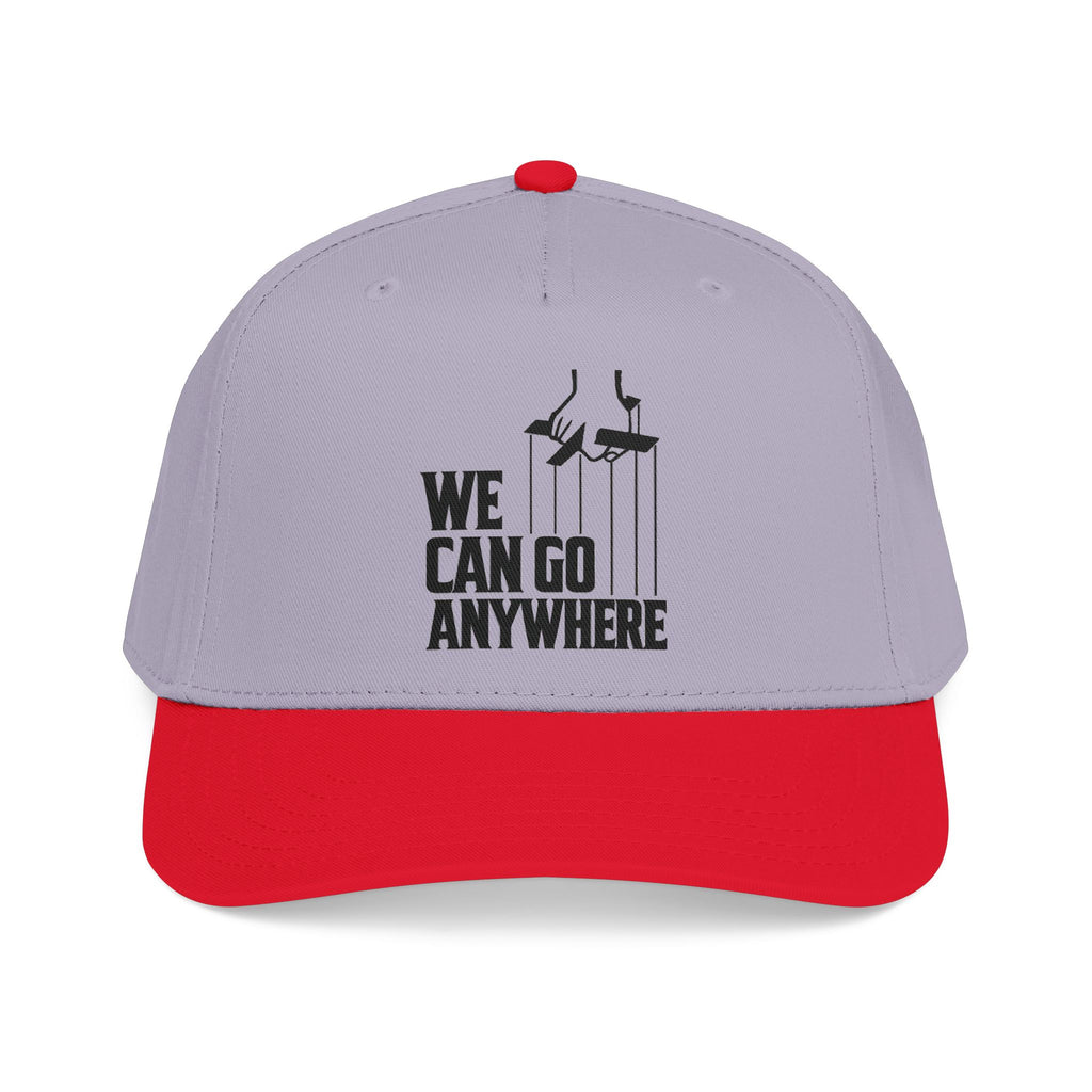 “We Can Go Anywhere” Stork Travel Dad Hat