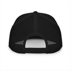 Skinny Trucker Cap - Retro Patch 5-Panel Mesh Hat