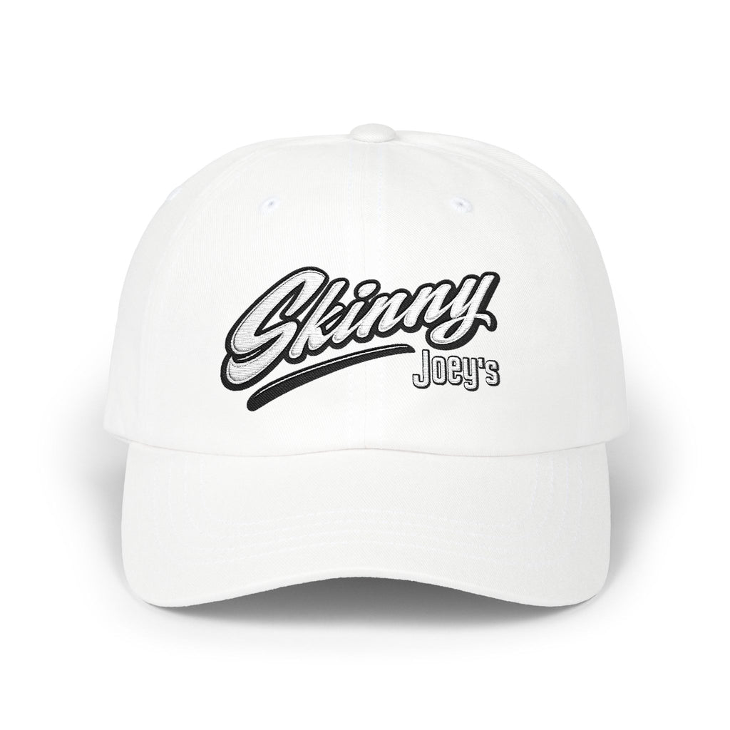 Skinny Joey's Classic Dad Cap | Embroidered Retro Script Baseball Hat