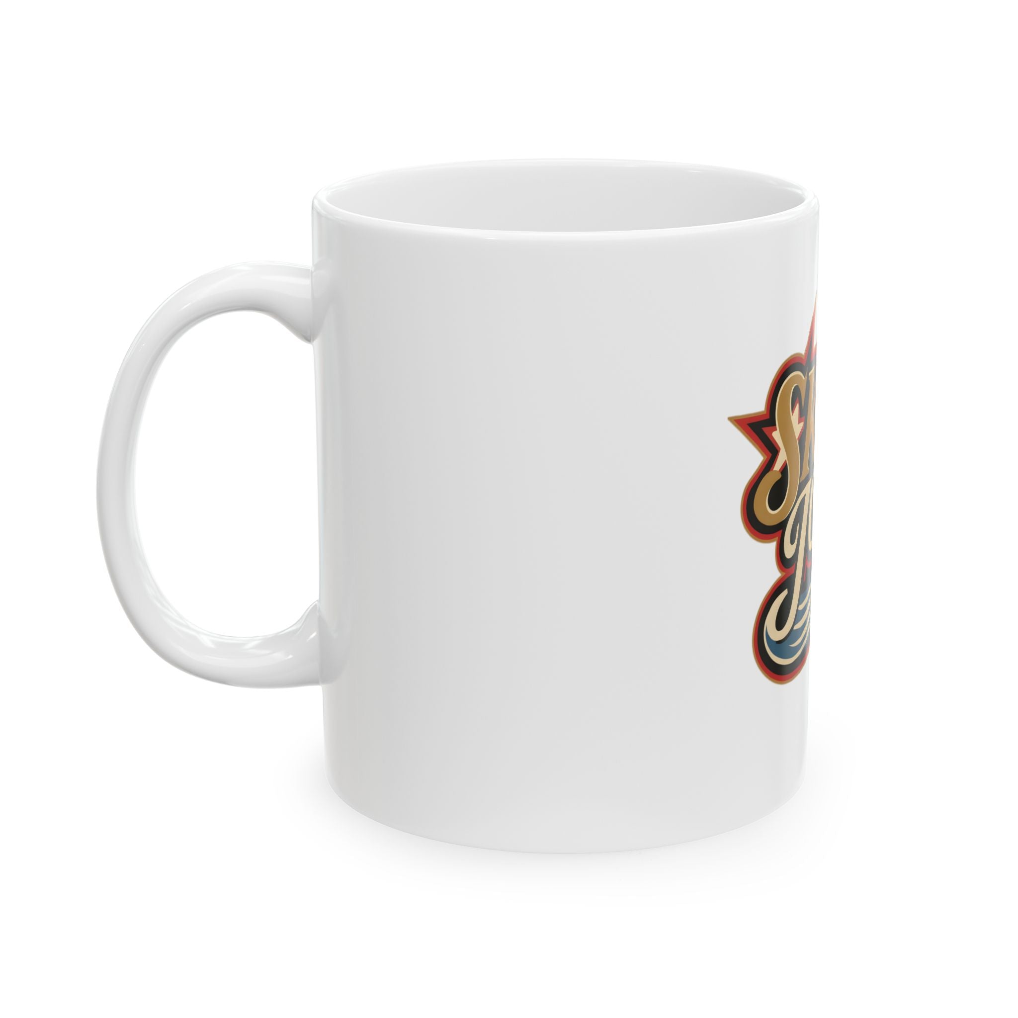 Skinny Joey's Retro Hockey Mug (11oz & 15oz)