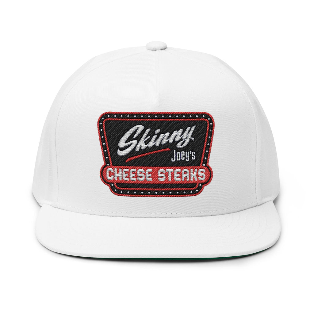 Skinny Joey's Embroidered Flat Bill Cap