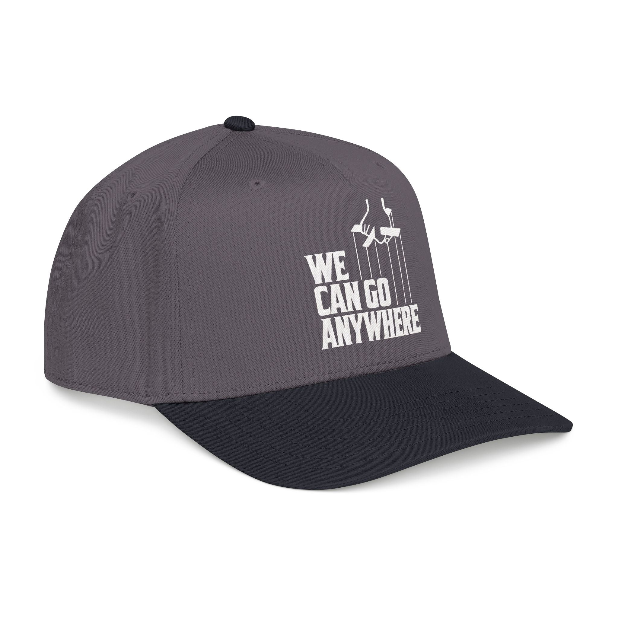 “We Can Go Anywhere” Stork Travel Dad Hat