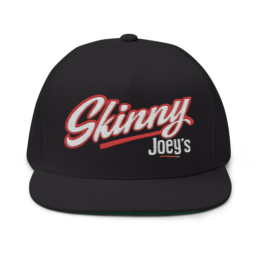 Skinny Joey’s Flat Bill Cap — Classic Edition Embroidery