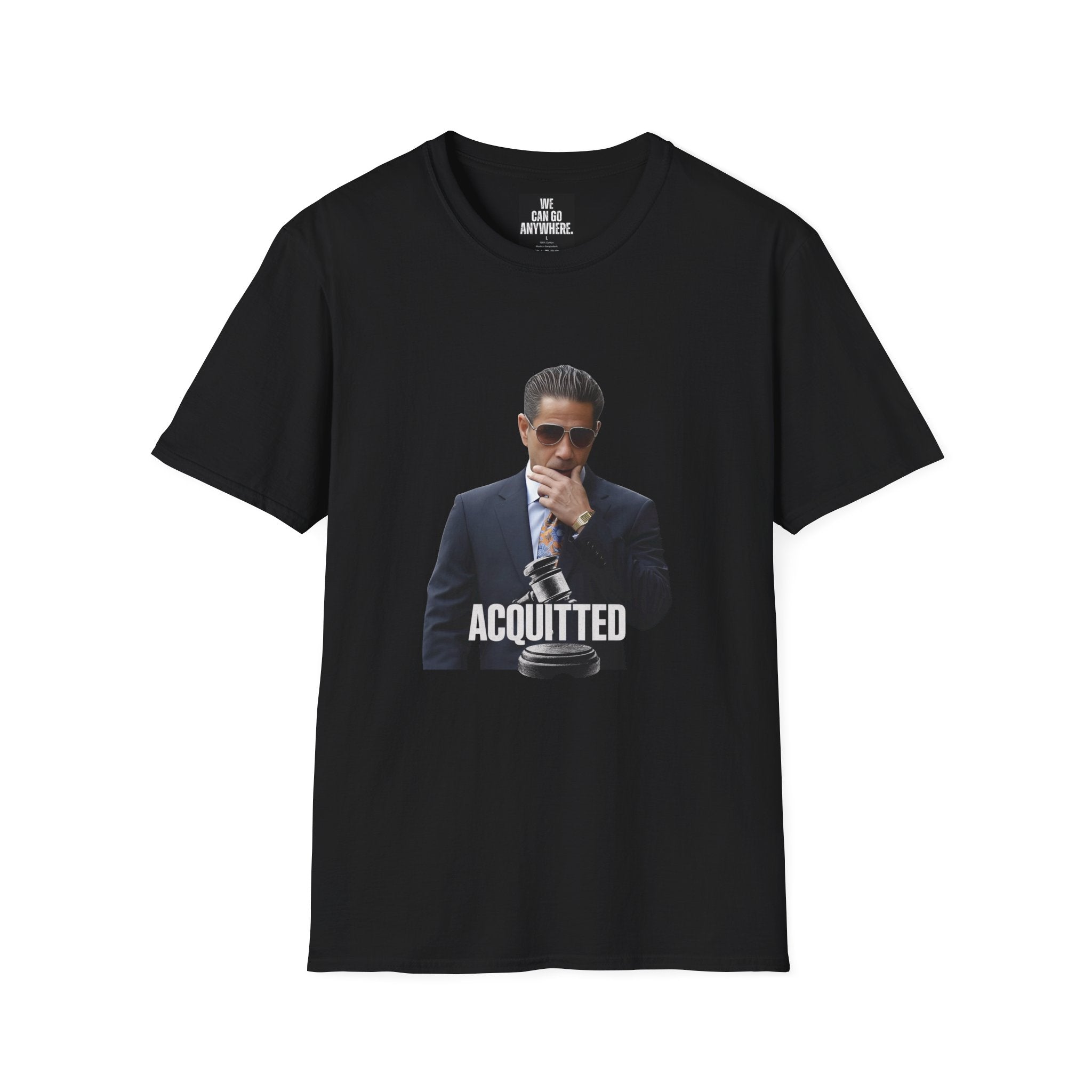 Joey Merlino “ACQUITTED” T-Shirt – We Can Go Anywhere Collection