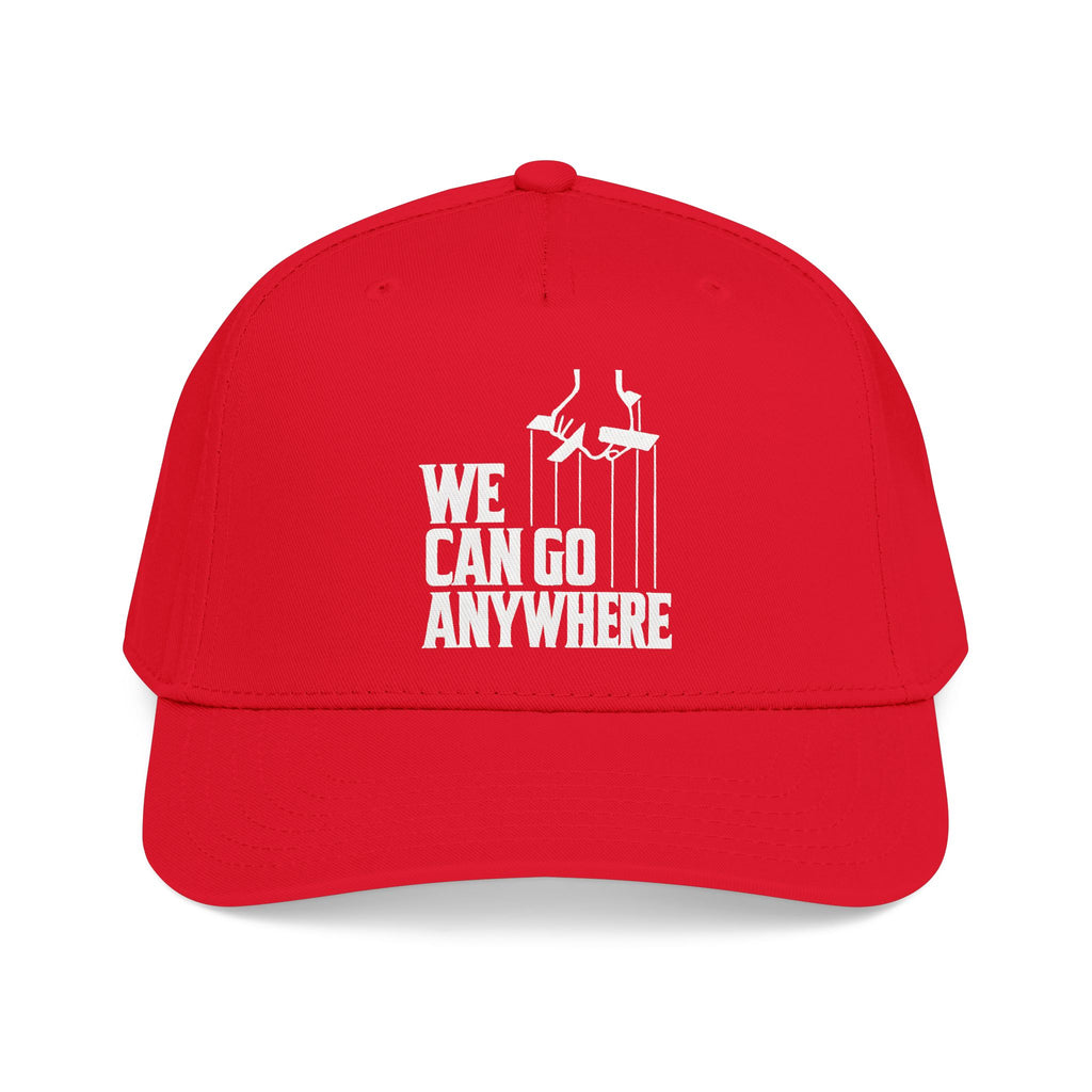 “We Can Go Anywhere” Stork Travel Dad Hat