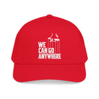 “We Can Go Anywhere” Stork Travel Dad Hat