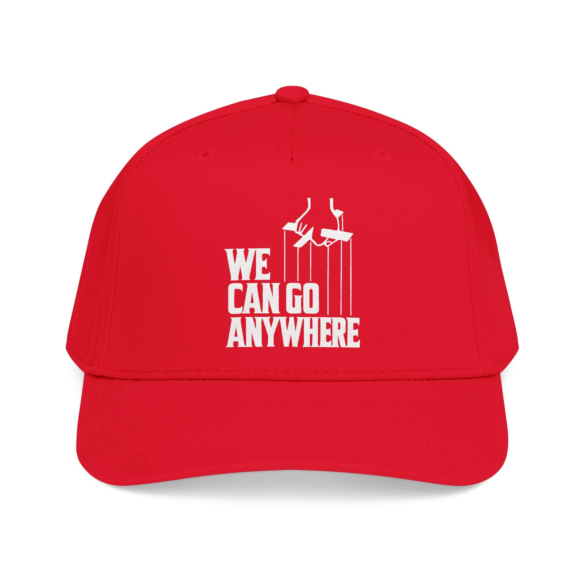 “We Can Go Anywhere” Stork Travel Dad Hat
