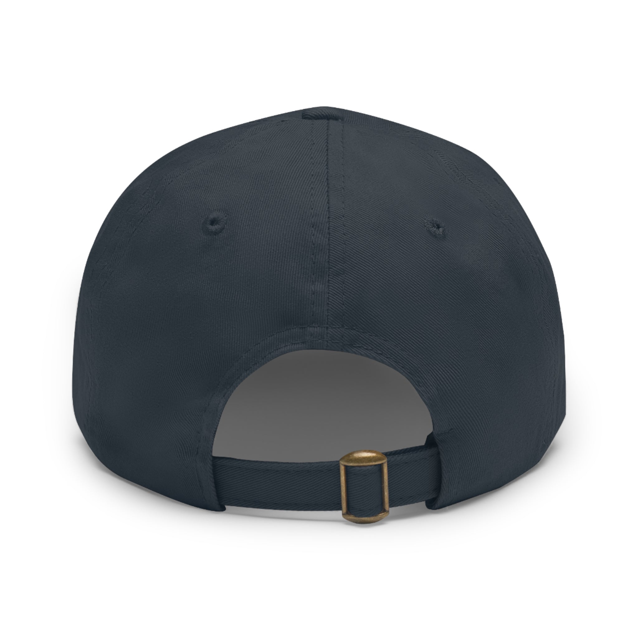 Skinny Joey Leather Patch Dad Hat