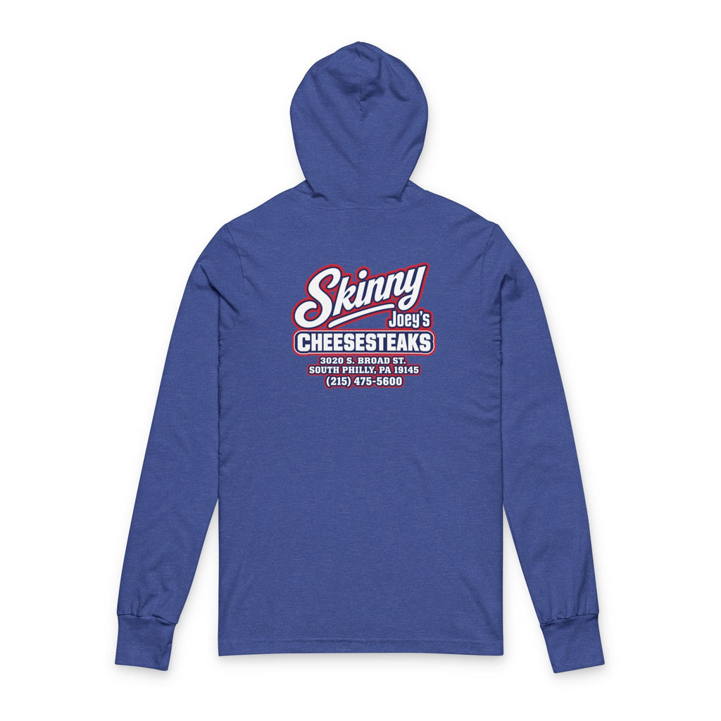 Skinny Joey's Cheesesteaks Hooded Long Sleeve Tee