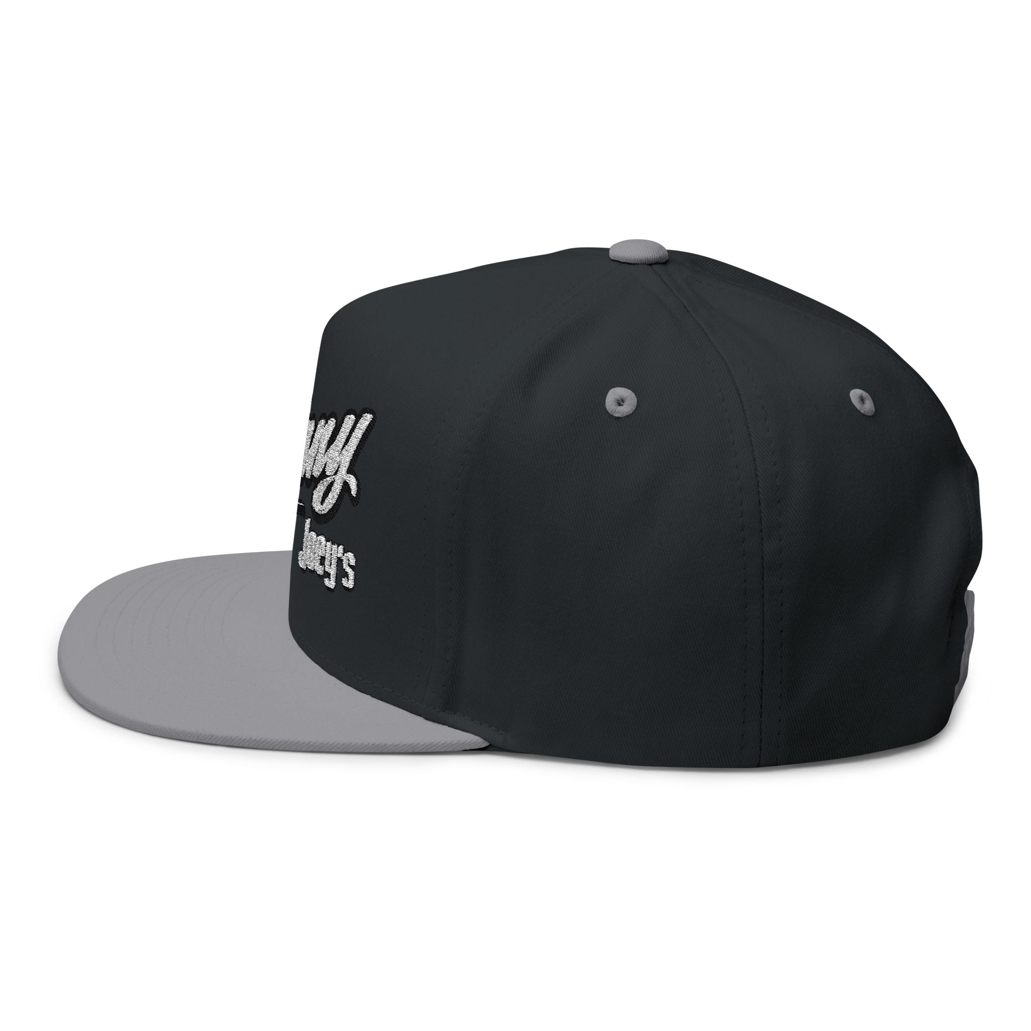 Skinny Joey's Embroidered Flat Bill Cap