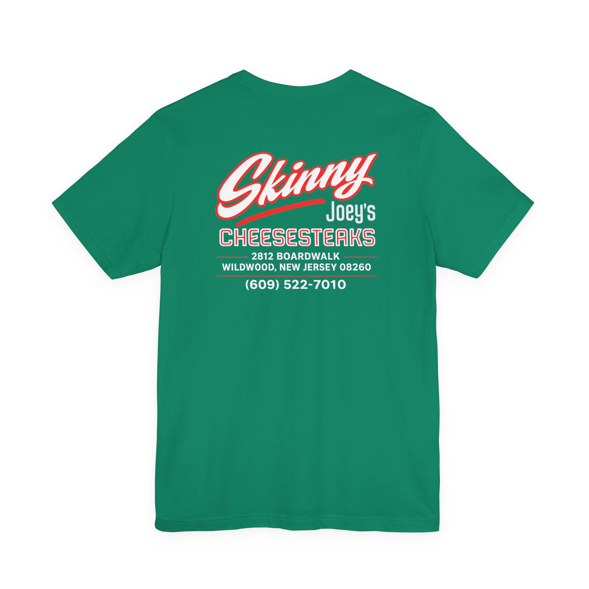 Skinny Joey's Cheesesteaks Official Wildwood T-Shirt