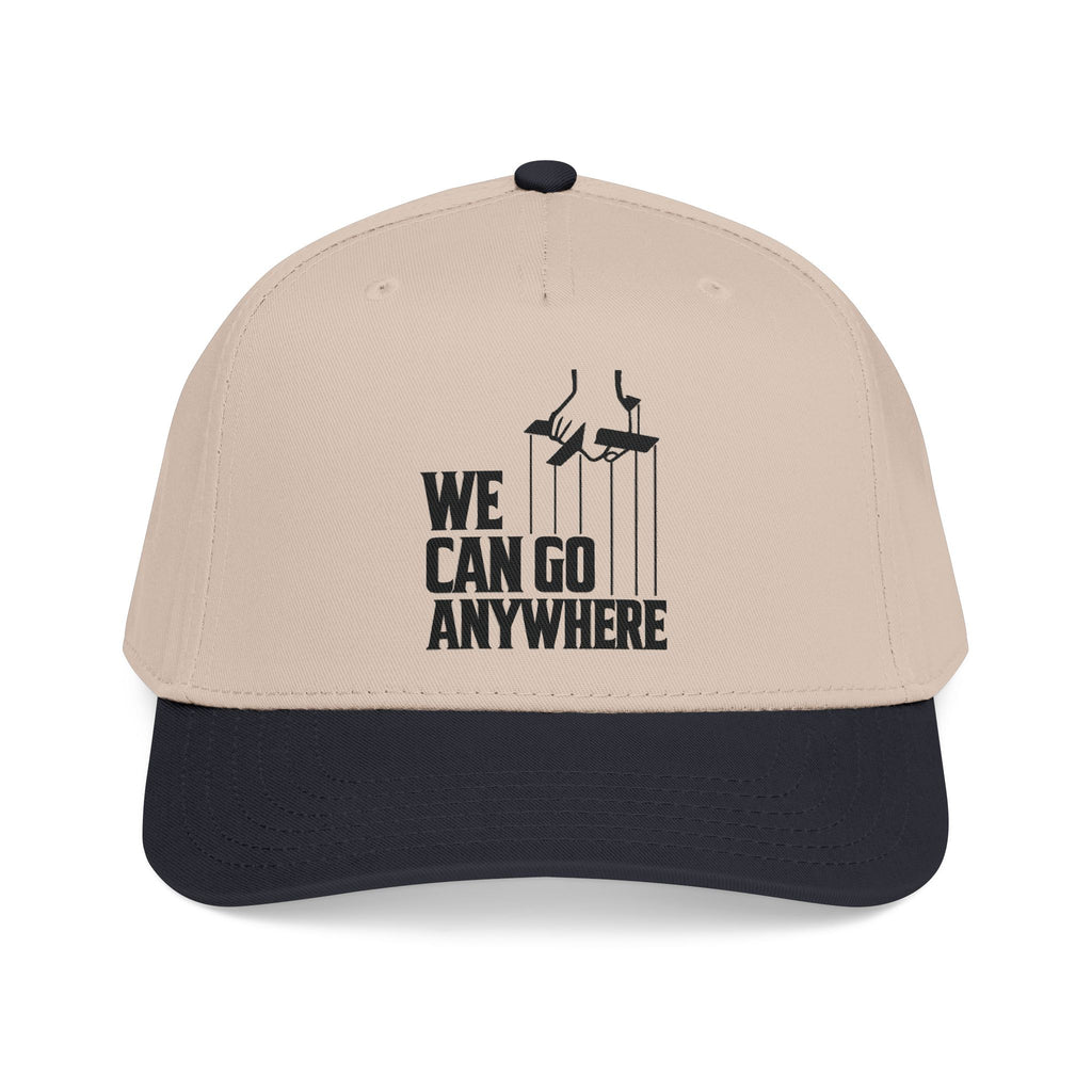 “We Can Go Anywhere” Stork Travel Dad Hat