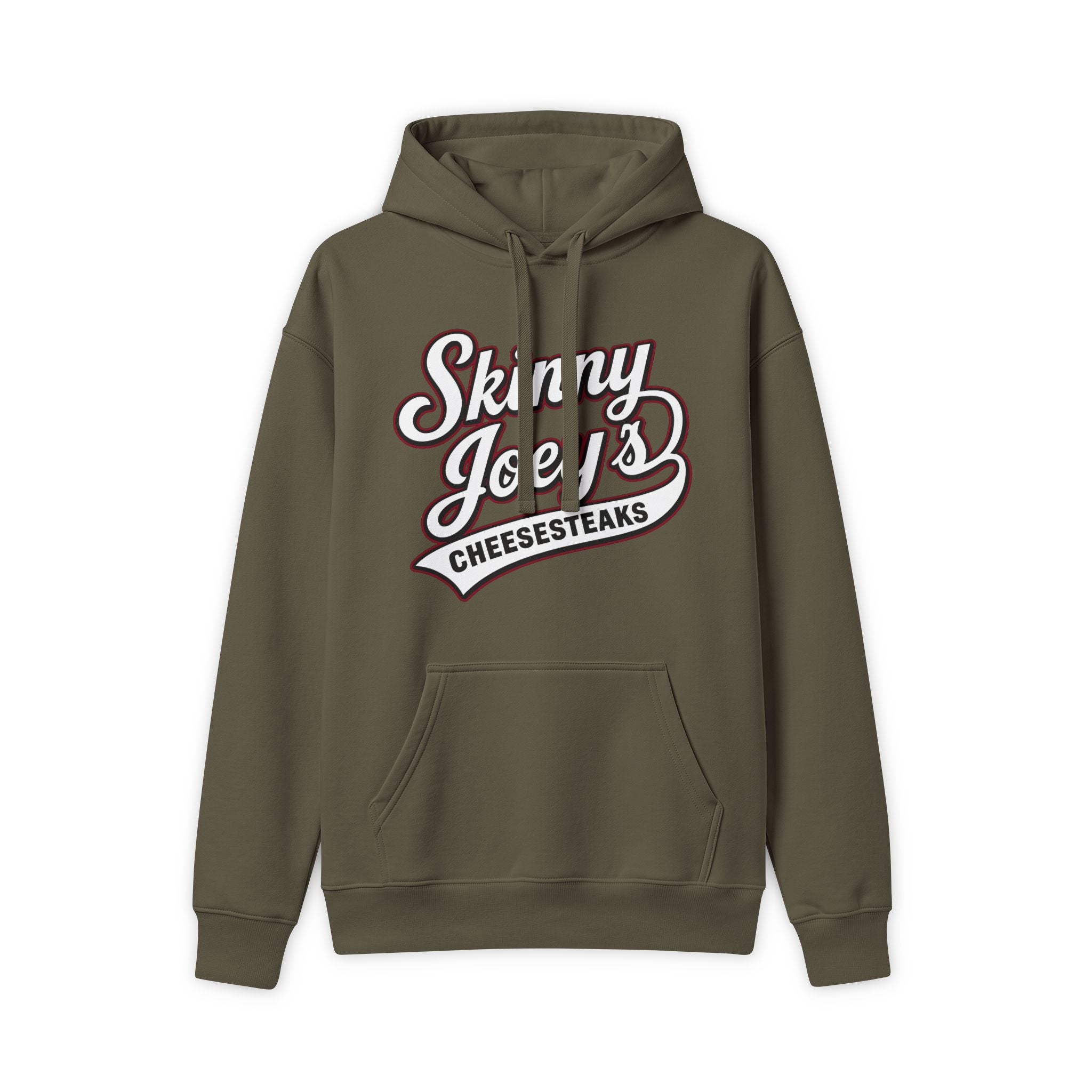 Skinny Joey's Cheesesteaks Hooded Sweatshirt — Philly Diner Logo Pullover
