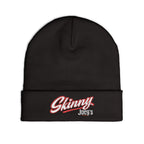 Embroidered 'Skinny' Knit Beanie Winter