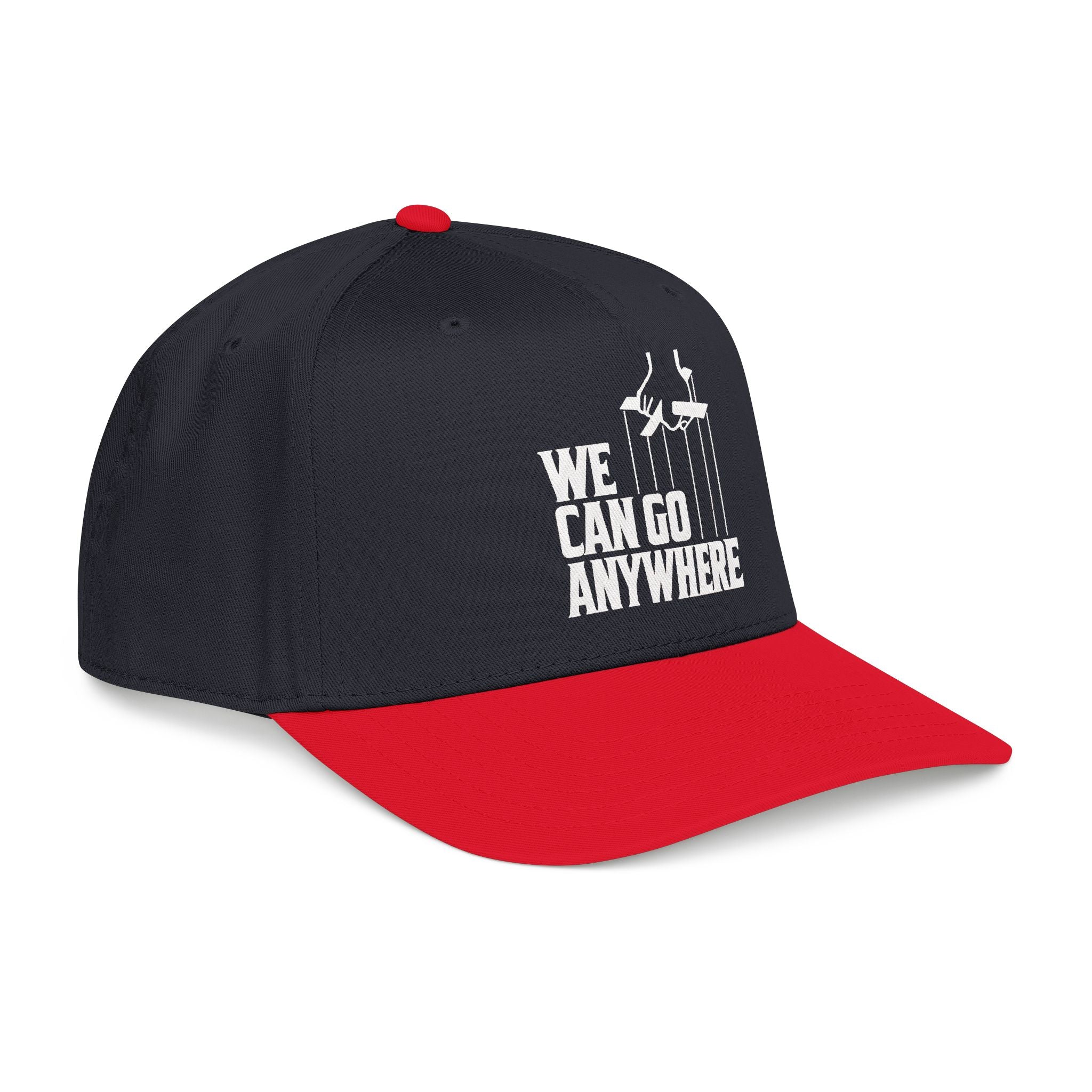 “We Can Go Anywhere” Stork Travel Dad Hat