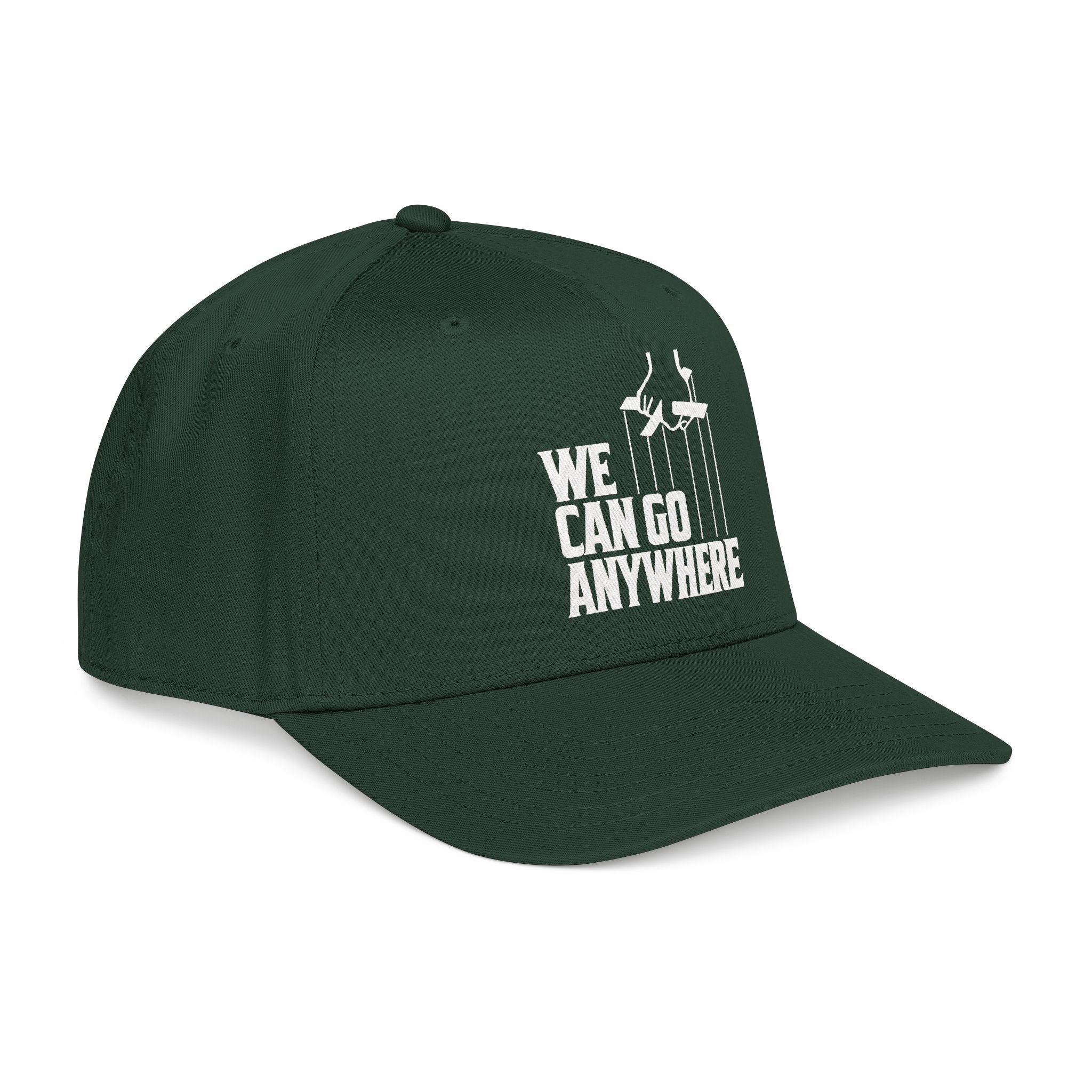 “We Can Go Anywhere” Stork Travel Dad Hat