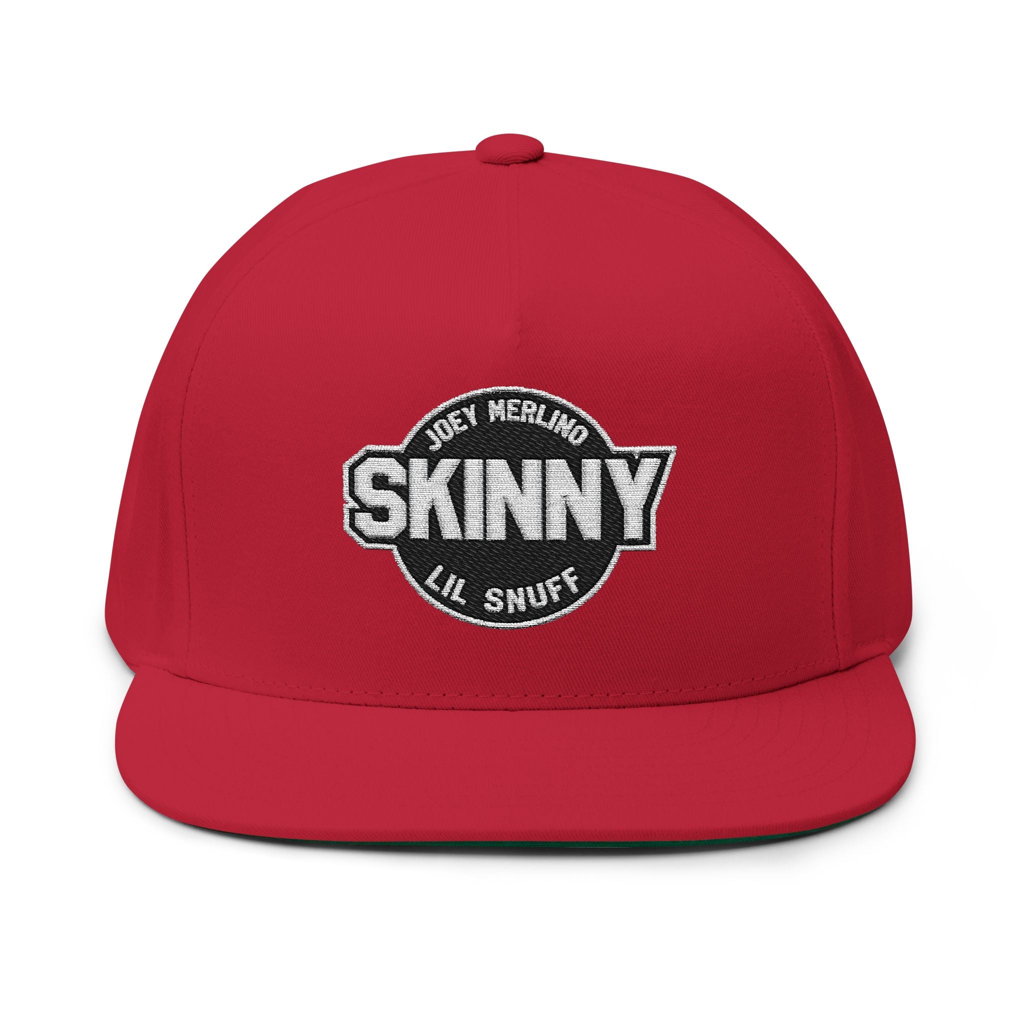 Skinny Joey Lil Snuff Embroidered Flat Bill Cap