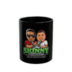 The Skinny Podcast Black Coffee Mug (11oz/15oz)