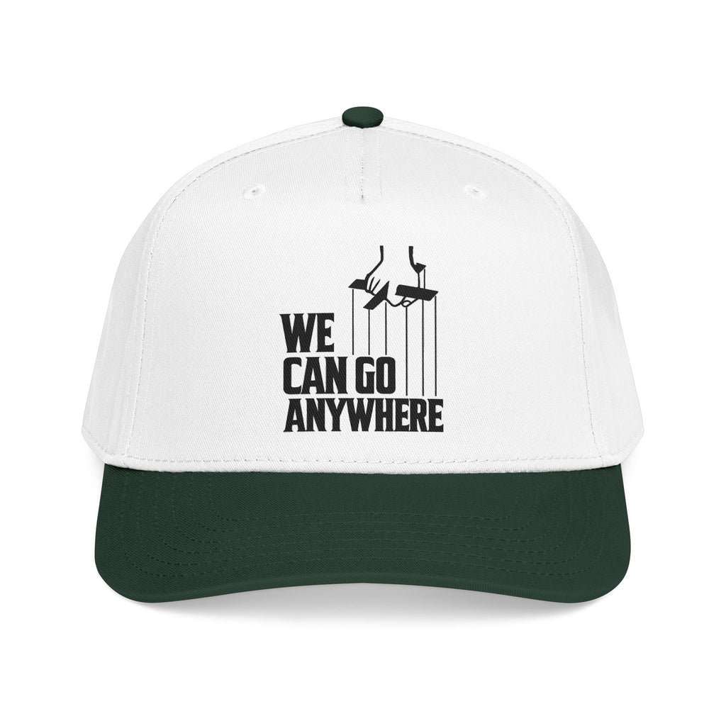 “We Can Go Anywhere” Stork Travel Dad Hat
