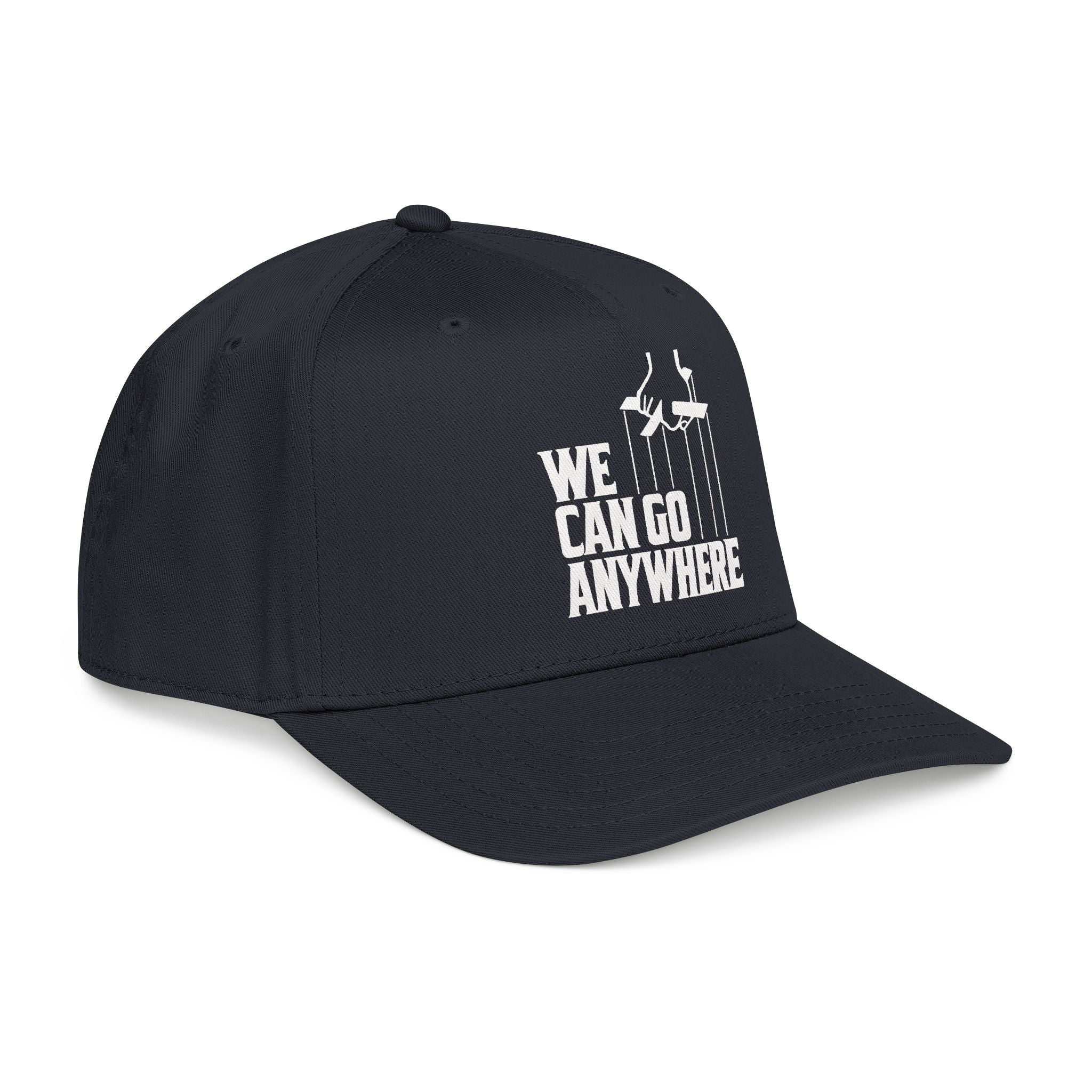 “We Can Go Anywhere” Stork Travel Dad Hat