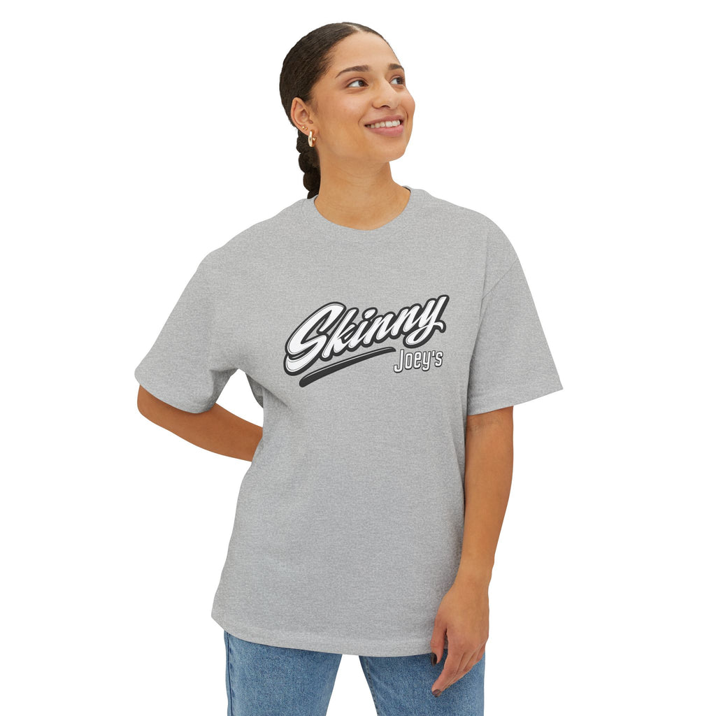 The Skinny Podcast "We Can Go Anywhere" Oversized Script Tee | Premium Boxy Fit