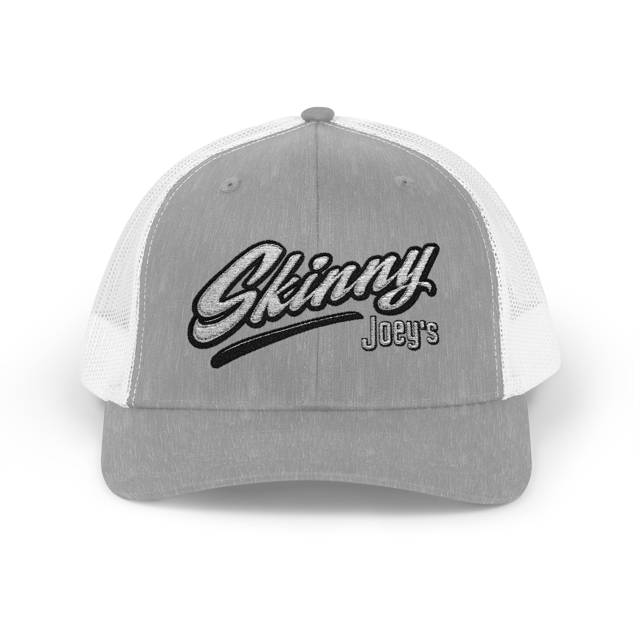 Skinny Joey's Embroidered Trucker Cap | Vintage Mesh Snapback Hat