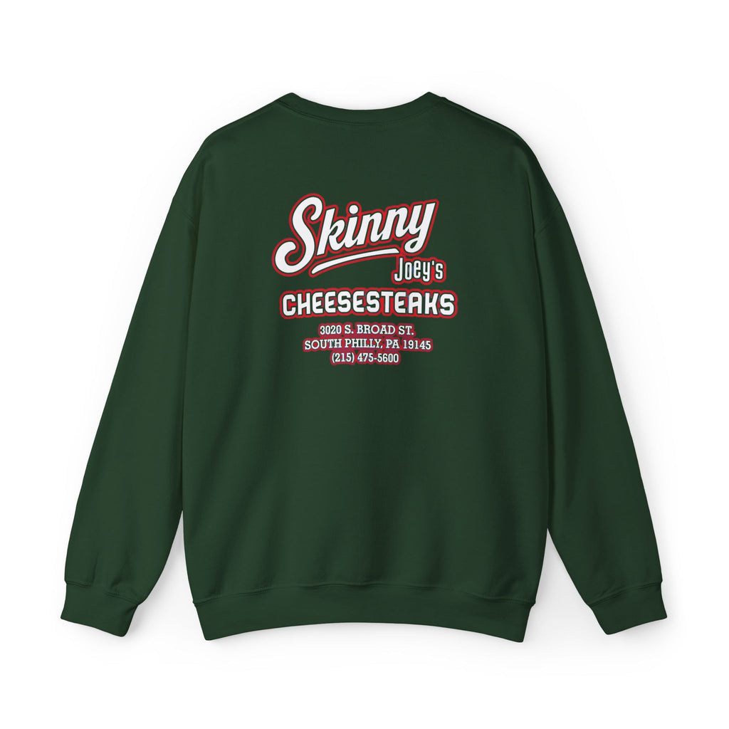 Skinny Joey’s Cheesesteaks Unisex Crewneck Sweatshirt | South Philly 3020 S. Broad St.