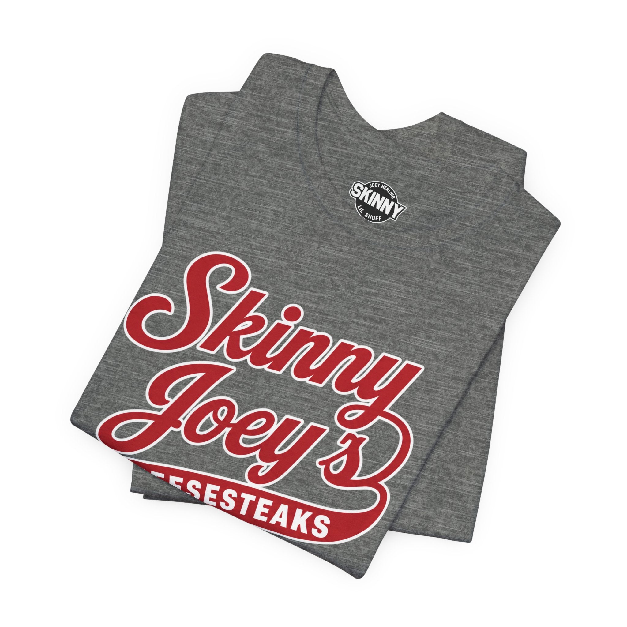 Skinny Joey's Cheesesteaks T-Shirt — Retro Diner Logo Tee