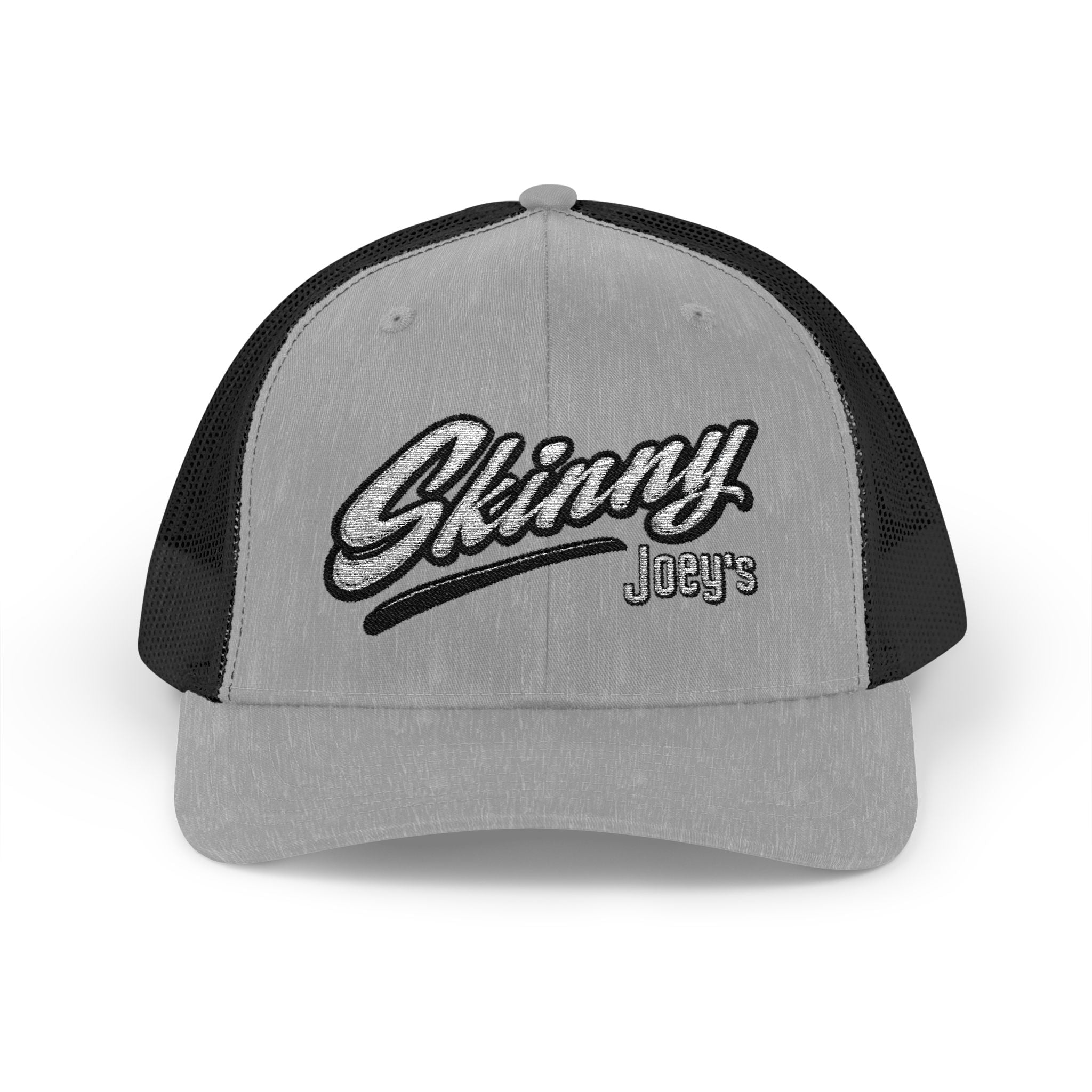Skinny Joey's Embroidered Trucker Cap | Vintage Mesh Snapback Hat