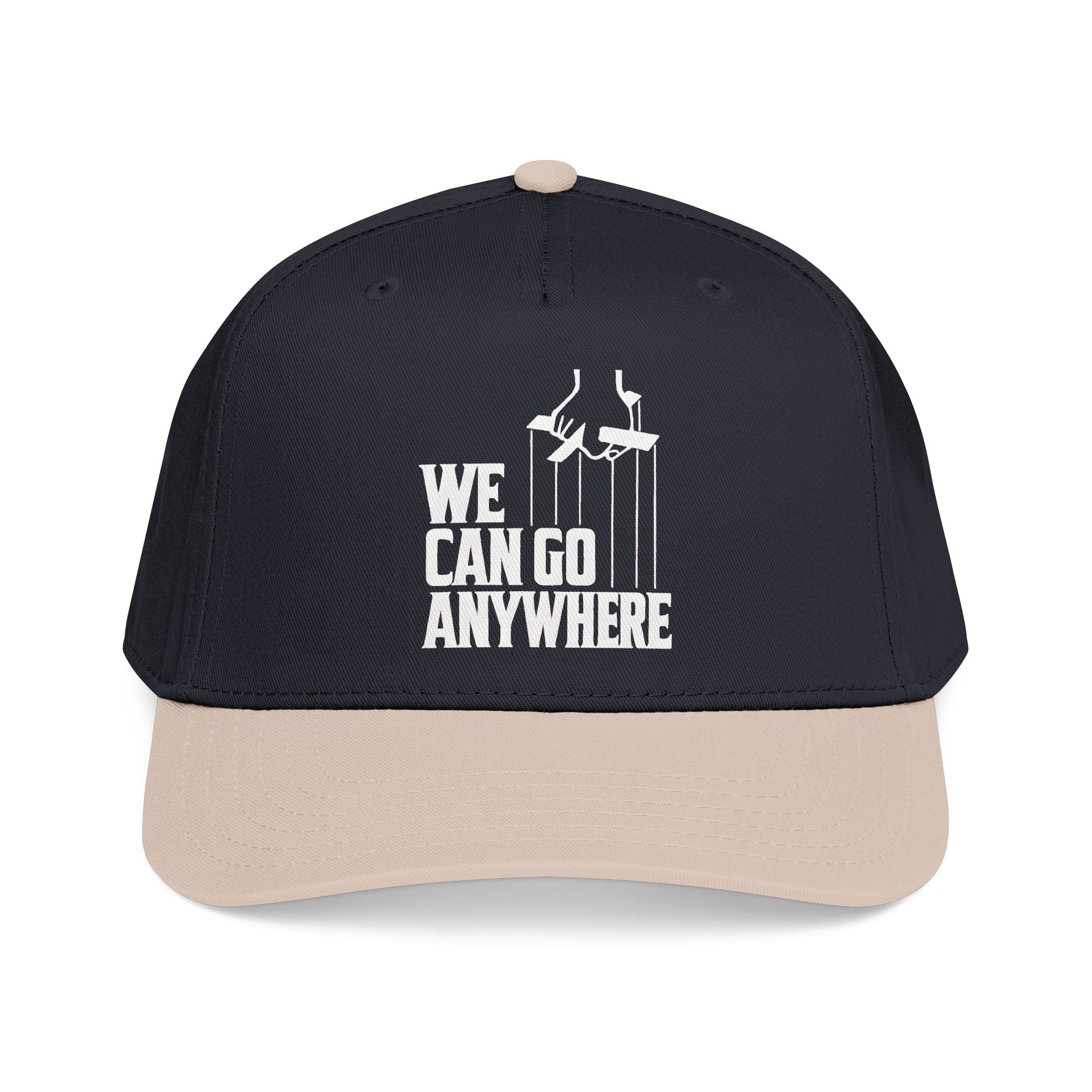 “We Can Go Anywhere” Stork Travel Dad Hat