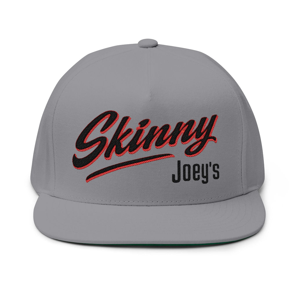 Skinny Joey’s Flat Bill Cap — Classic Edition Embroidery