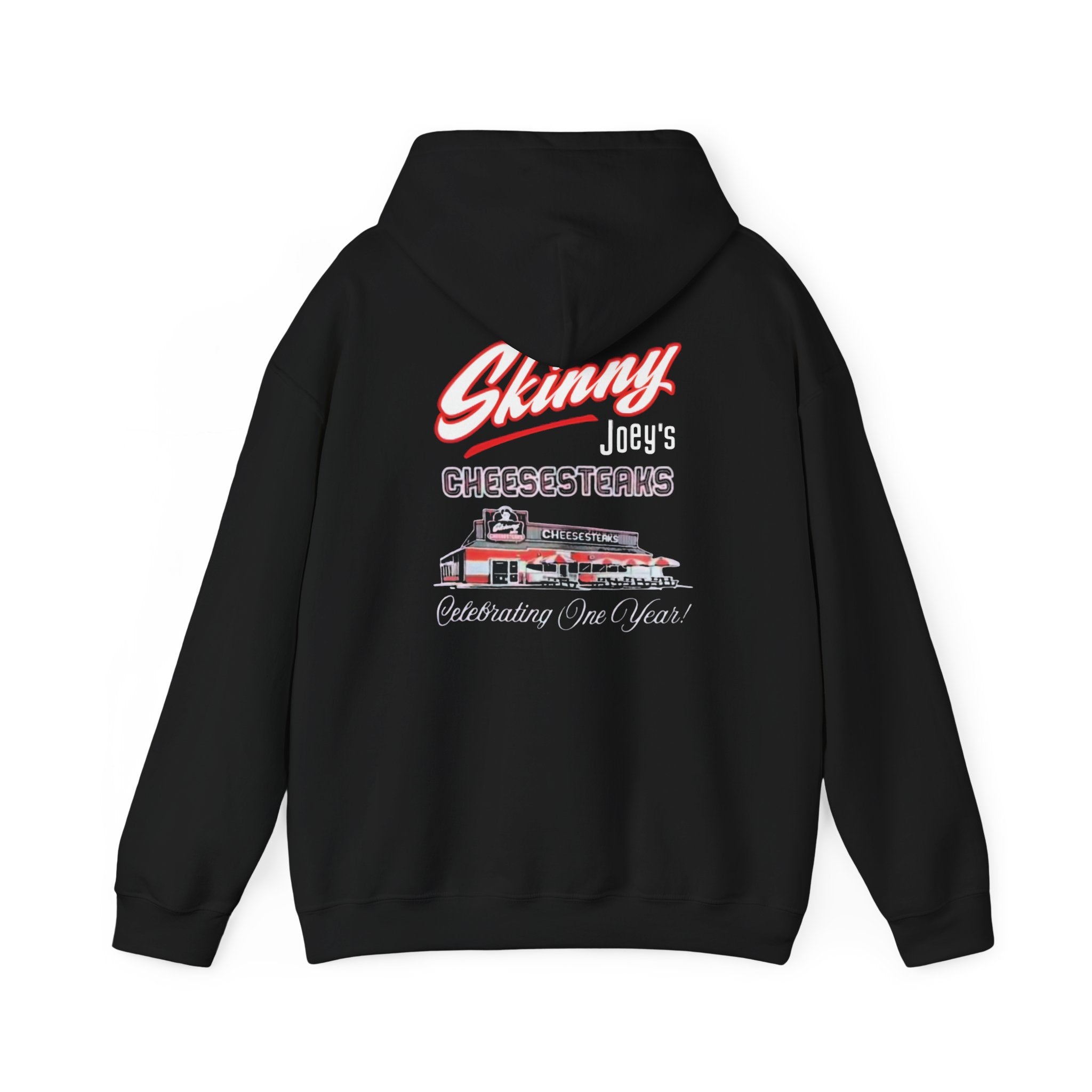 1 Year Anniversary - Skinny Joey's Cheesesteaks Logo Pullover 1 Year Anniversary - Skinny Joey's Cheesesteaks Logo Pullover